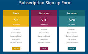 Subscription Plans and Pricing